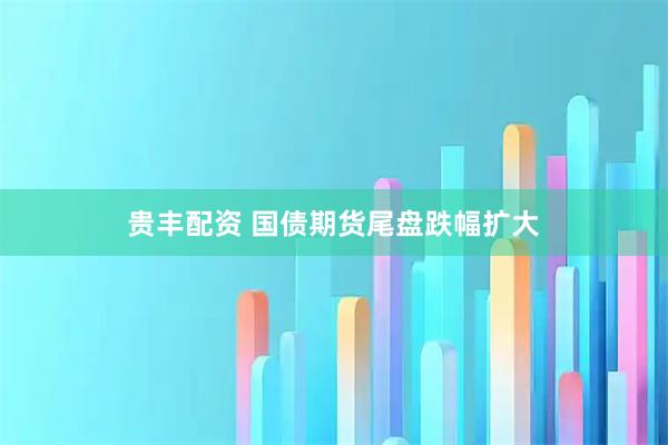 贵丰配资 国债期货尾盘跌幅扩大